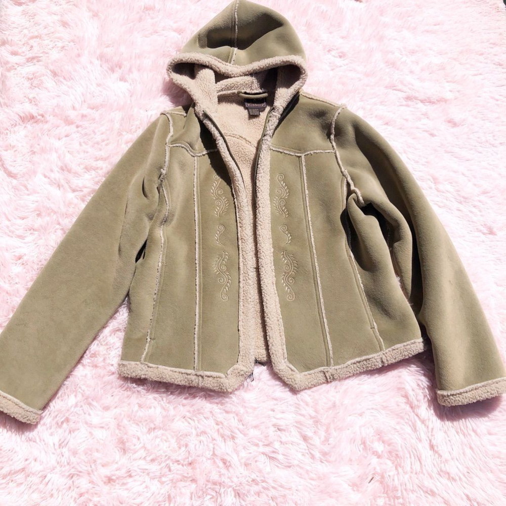 Green Royal Robbins Sherpa Lined Jacket